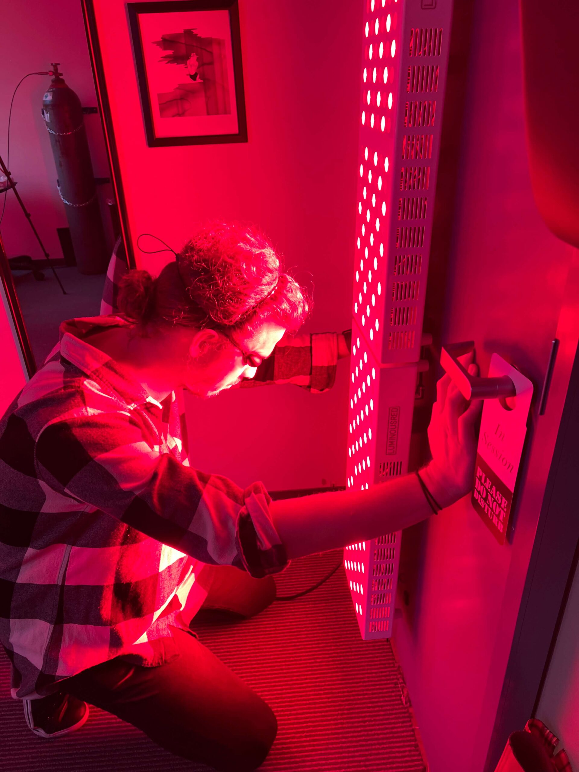red light scalp
