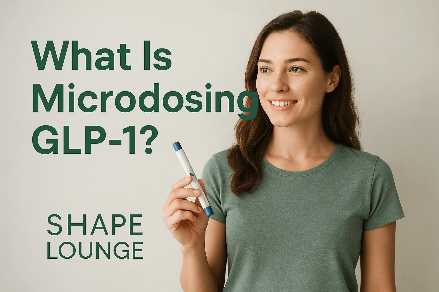 Microdosing GLP-1